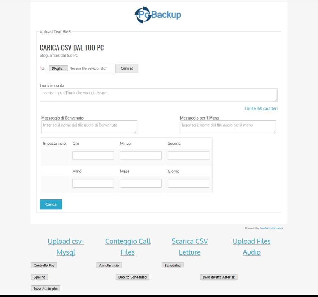Asterisk Dialer di Pc Backup per automatizzare telefonate ripetitive