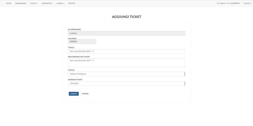 Asterisk CRM misura tempi intervento emergenza delibera 655/2015